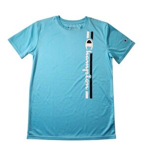 Champion Boys‎ Athletic T-Shirt Polyester Graphic Print Size XL